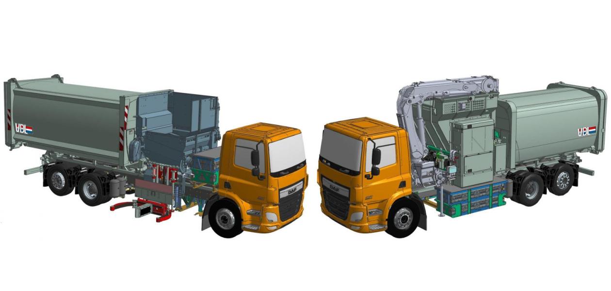 VDL ontwikkelt elektrische voertuigen voor afvalinzameling 