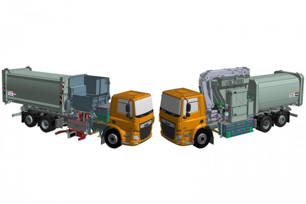 VDL is developing electric vehicles for waste collection