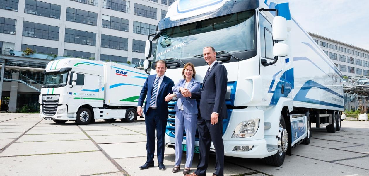 VDL Groep en DAF presenteren elektrische truck