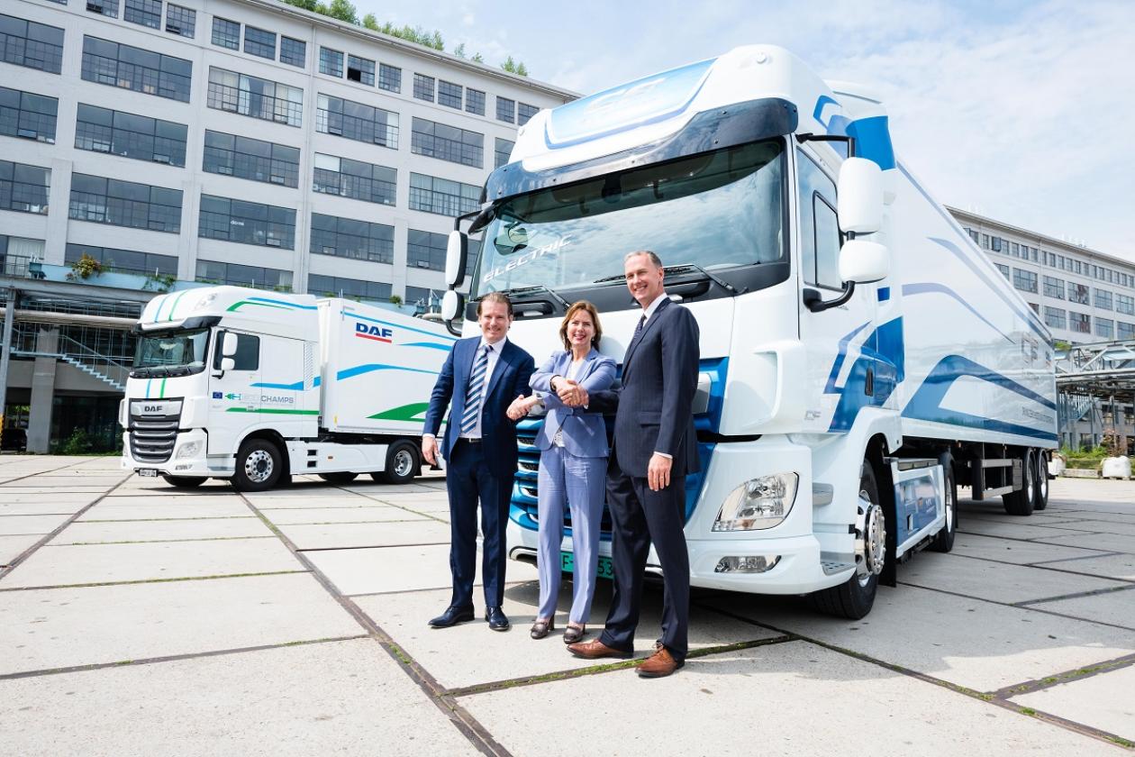 VDL Groep en DAF presenteren elektrische truck